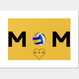 A product that combines maternal love and volleyball. Posters and Art